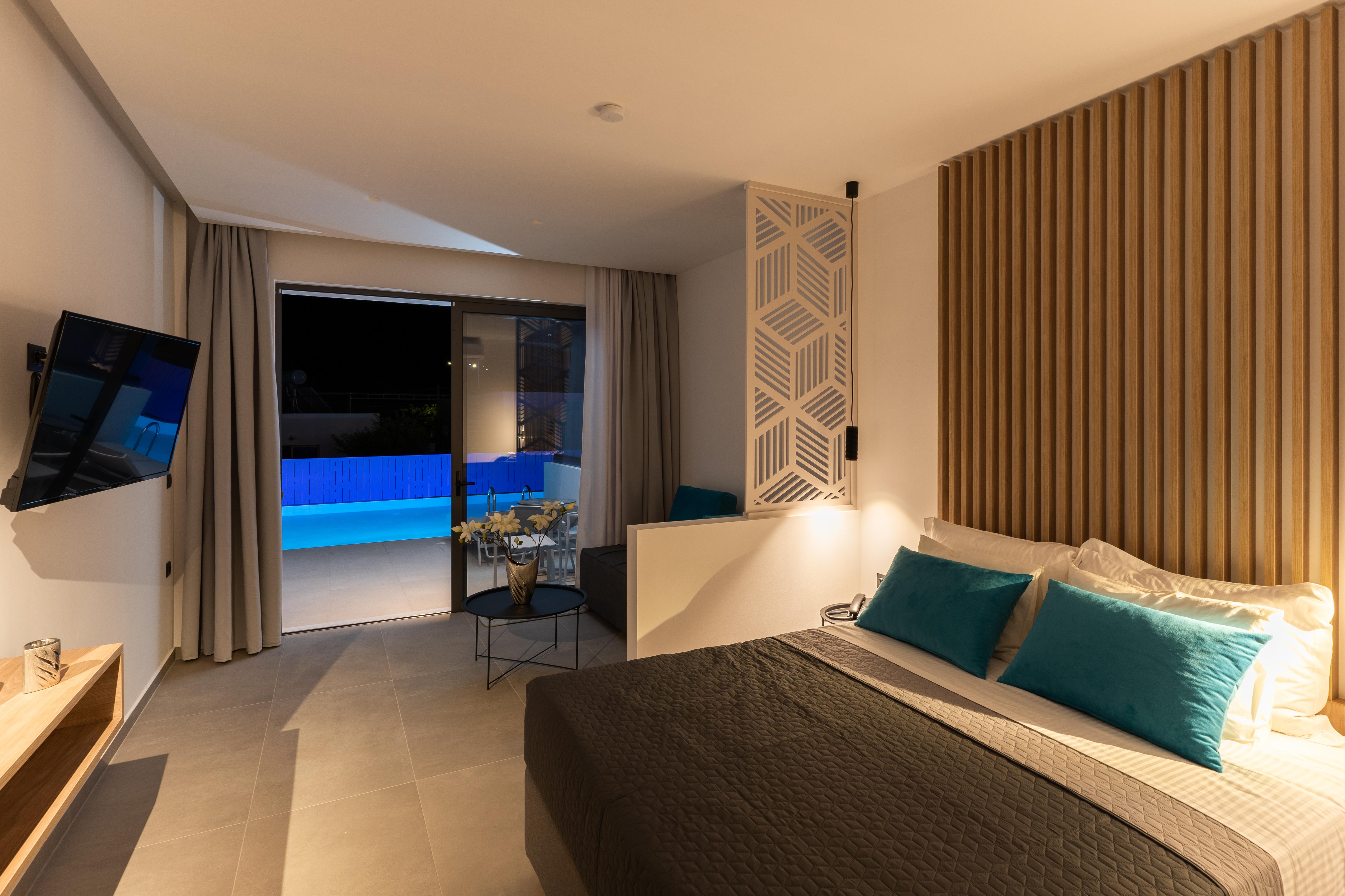 פליראקי Zoes Hotel & Suites מראה חיצוני תמונה