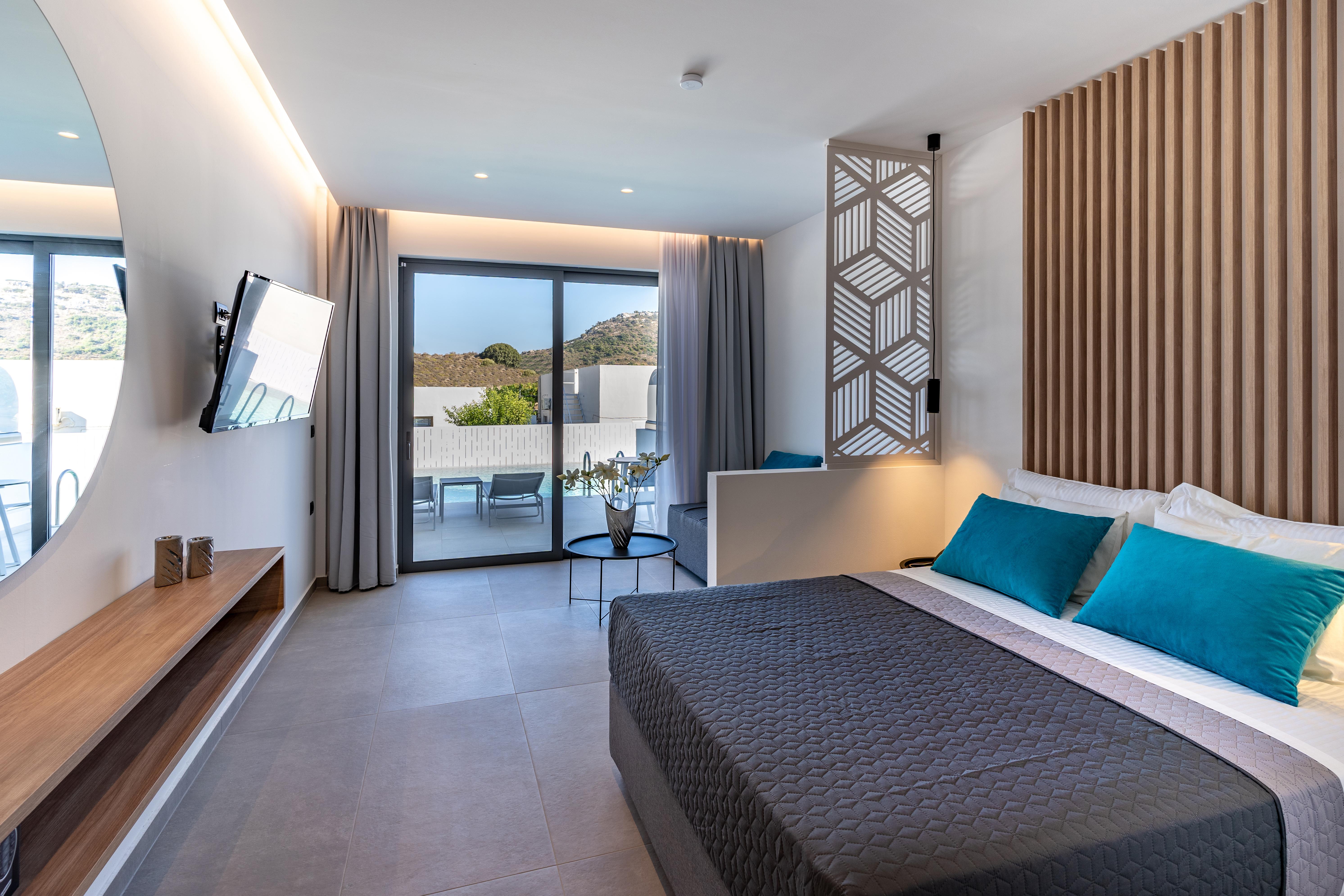 פליראקי Zoes Hotel & Suites מראה חיצוני תמונה